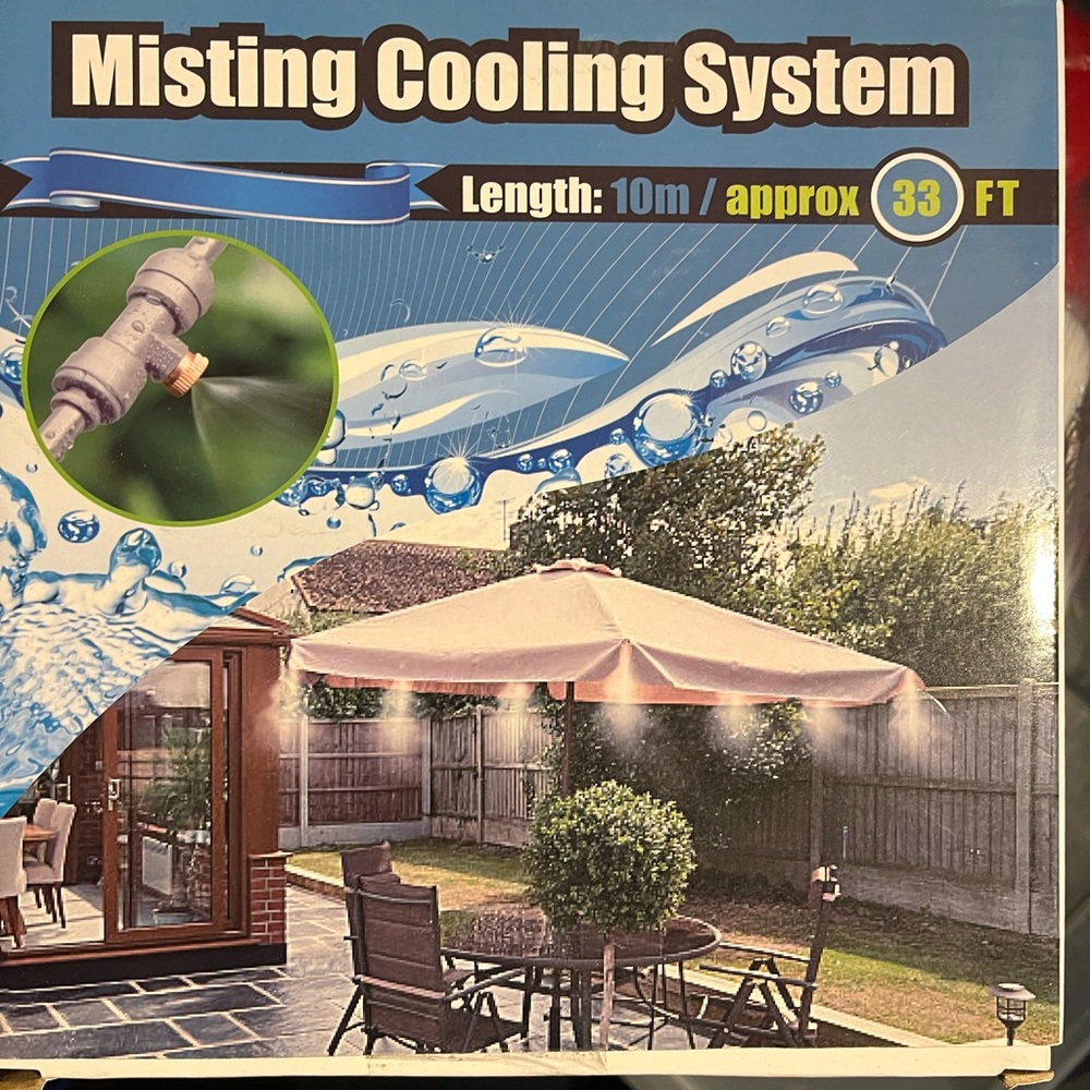 Misting cooling system
